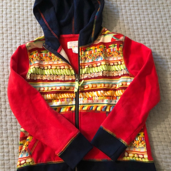NWOT J Crew x Kid Made Modern hoodie size 6-7 🍭